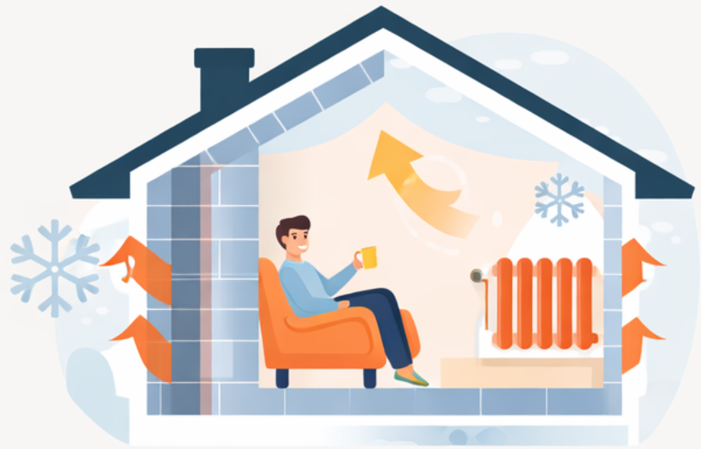 illustration isolation intérieure