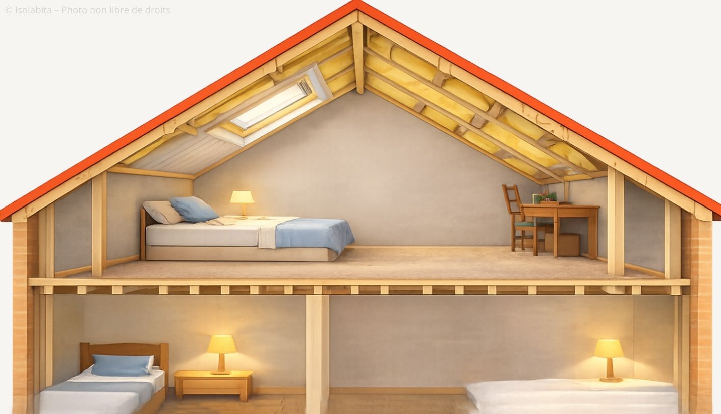 image de combles amenageables isolabita